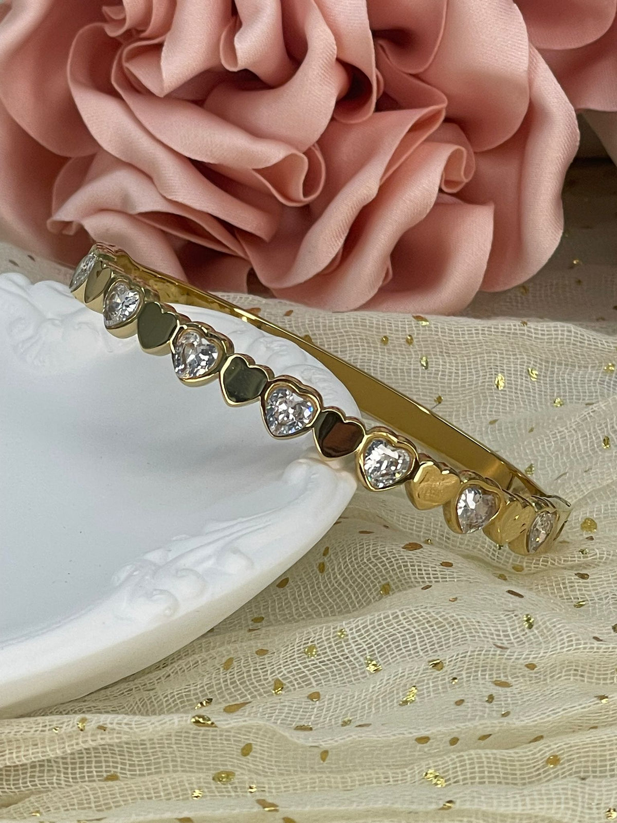 Brazalete Rígido "Corazón Eterno"
