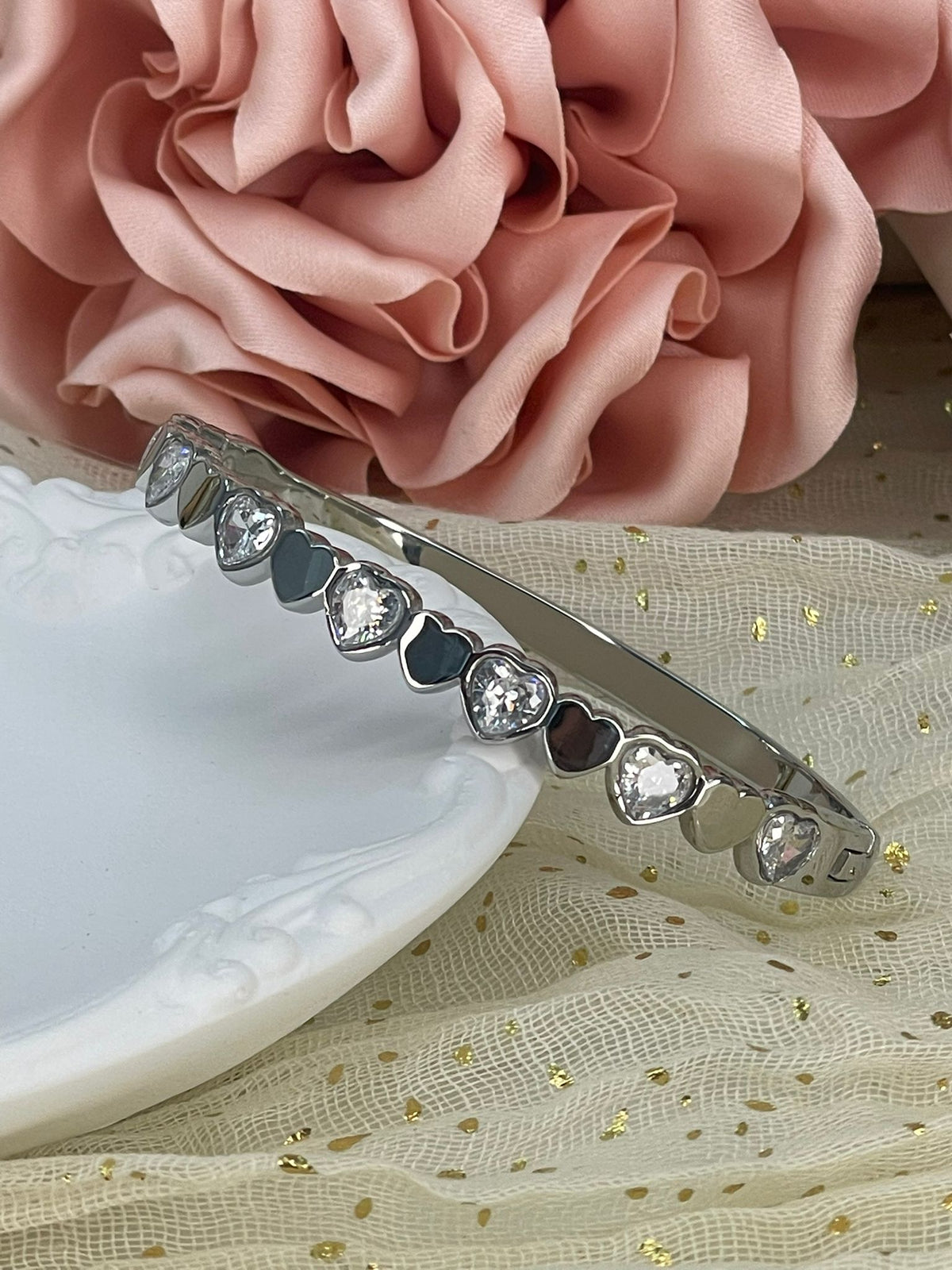 Brazalete Rígido "Corazón Eterno"
