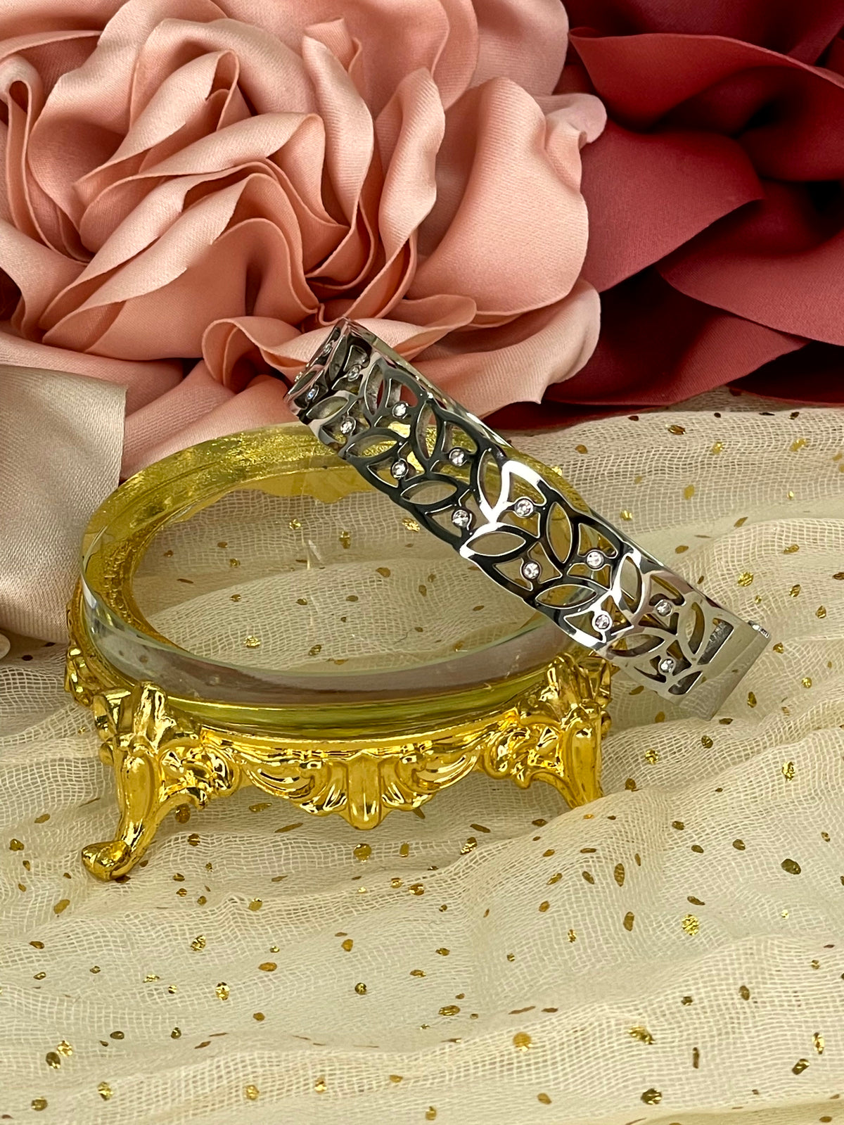 Brazalete Rígido "Aura Botánica"