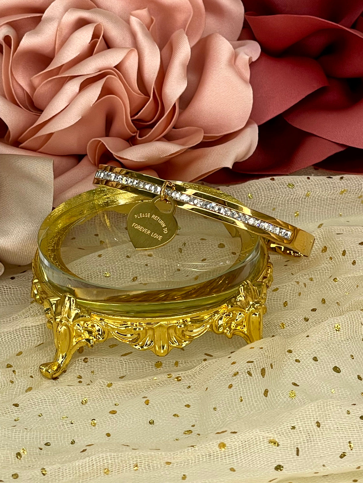 Brazalete Rígido "Eterno Amor"