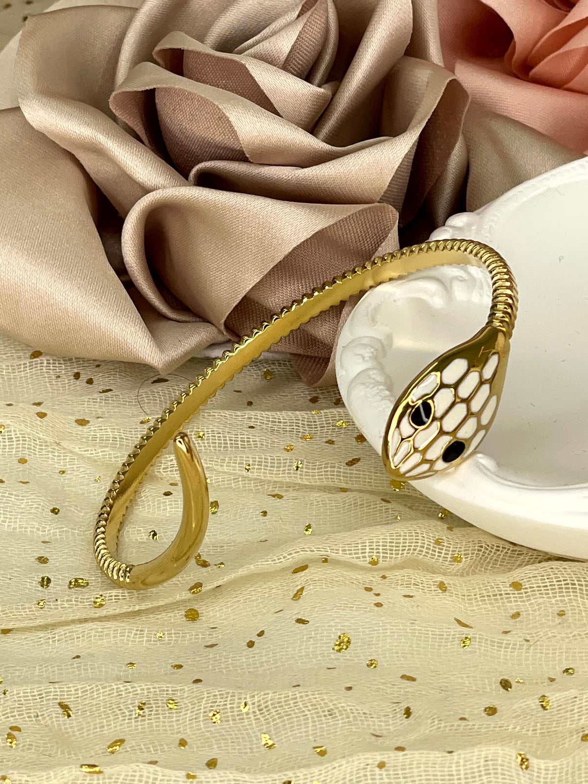 Brazalete Rígido "Serpiente Real"