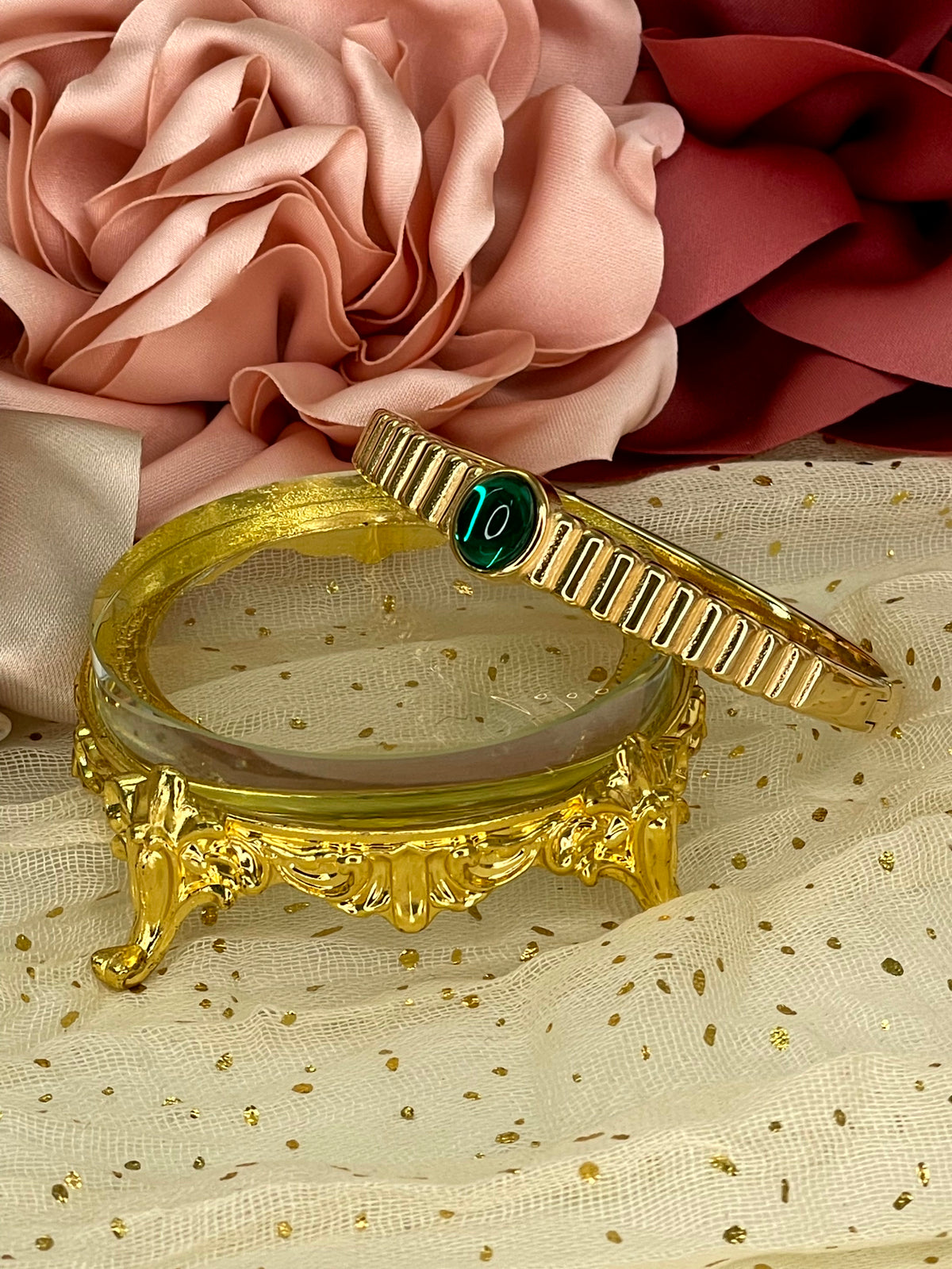 Brazalete Rígido Esmeralda