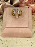 Anillo "Multi-Banda" con Cristales Brillantes