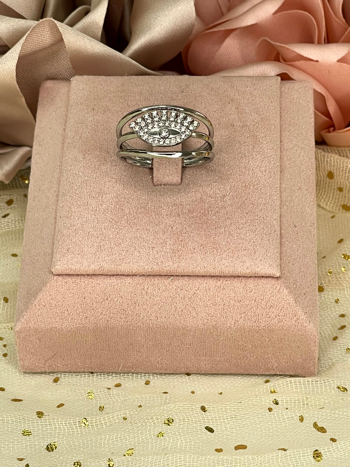 Anillo Ojo Turco Ajustable