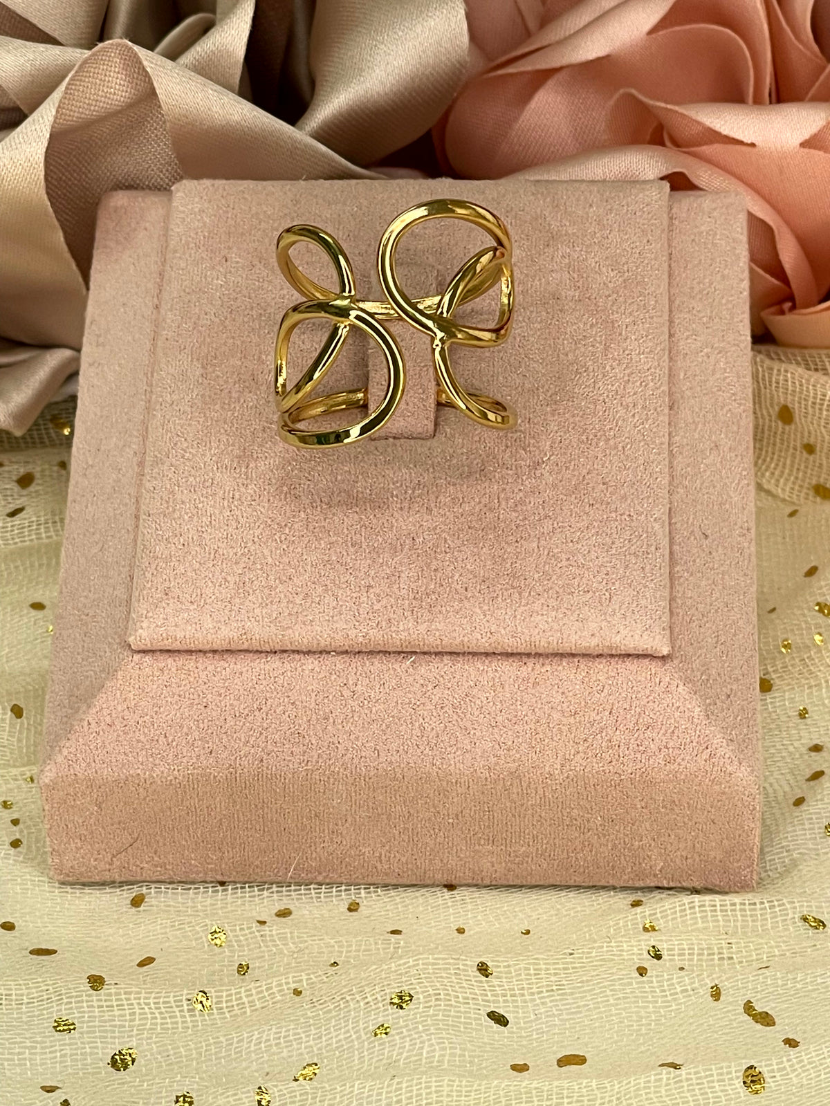 Anillo Lazos de Oro