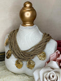 Maxicollar Bohemio "Gilded Cascades"