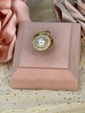 Anillo Lumina Oval Perla