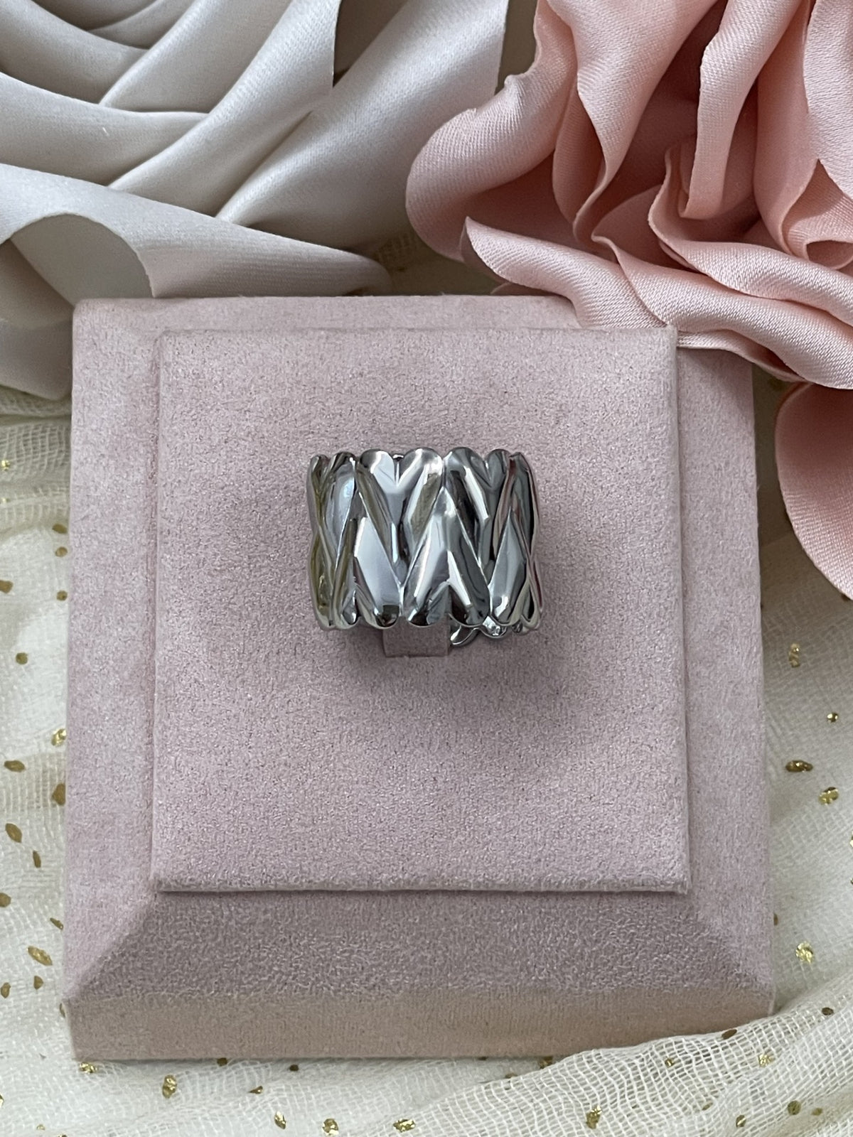 Anillo Corazones