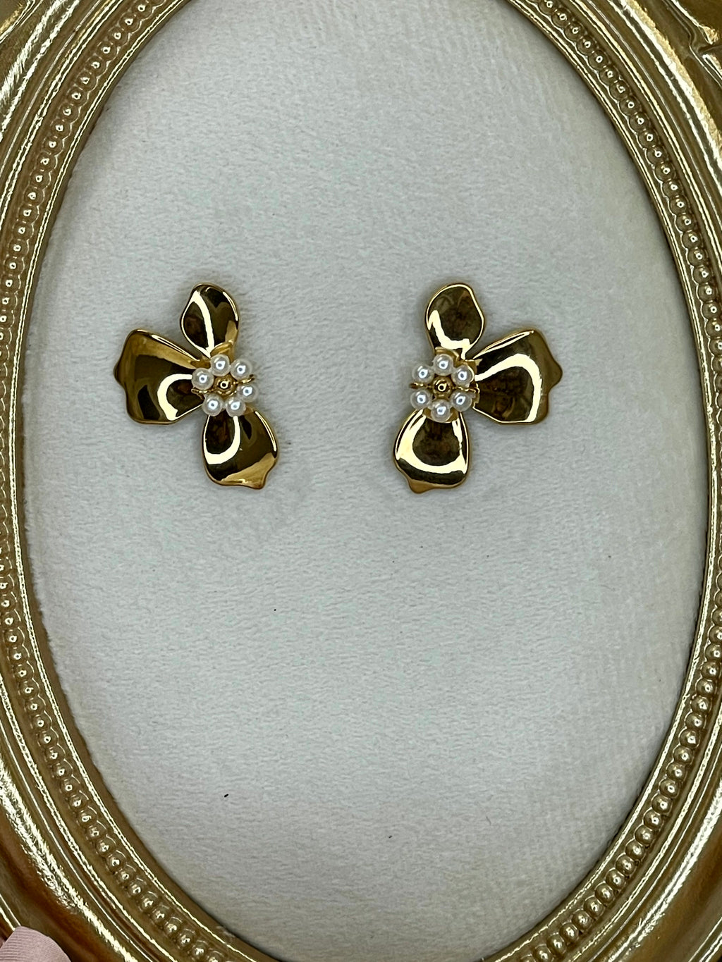 Pendientes Flor de Nácar