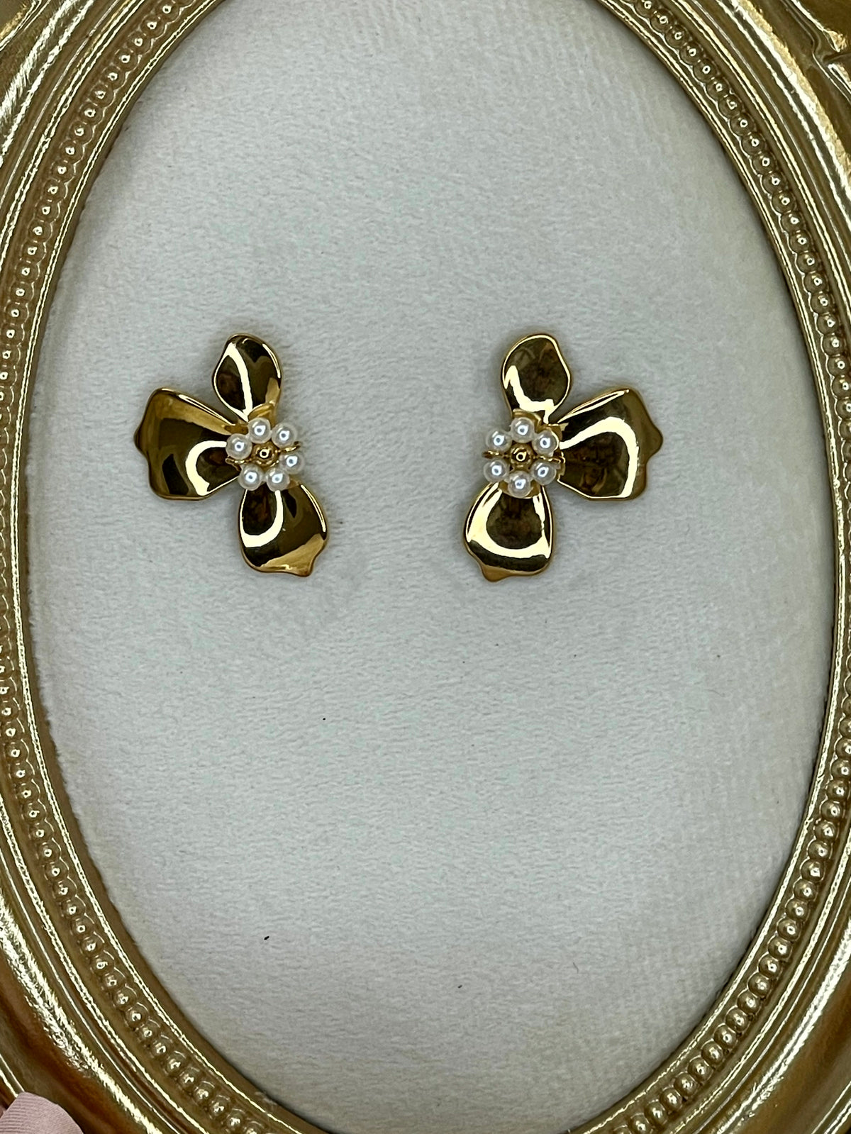 Pendientes Flor de Nácar