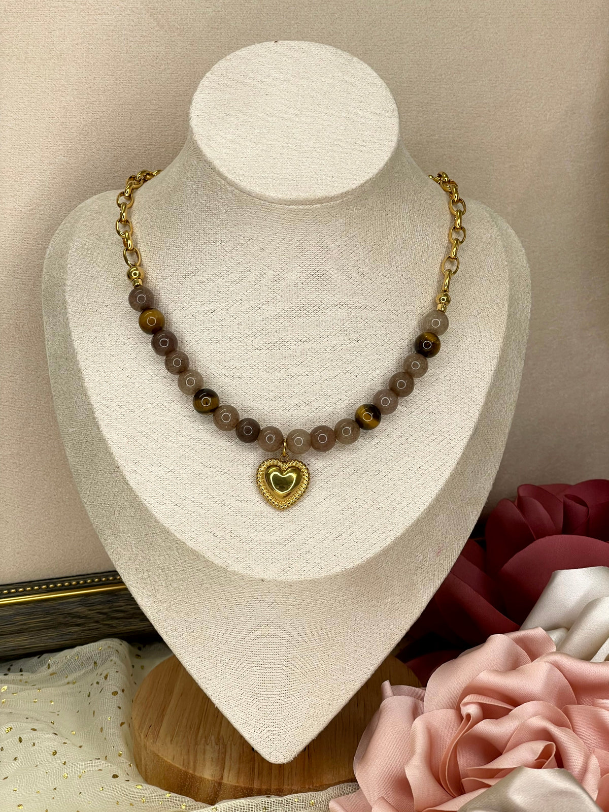 Collar Tierra y Corazón
